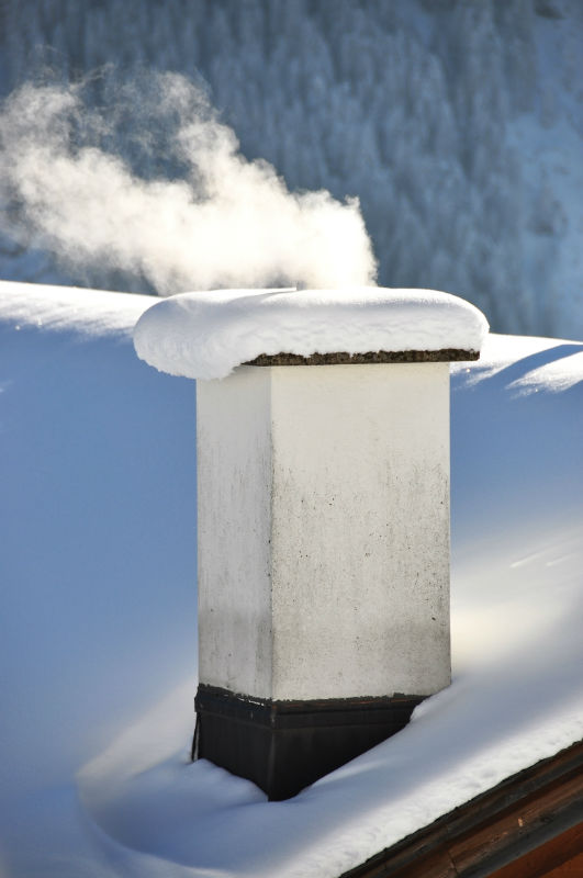 Heavy Snow Can Lead to Chimney Problems